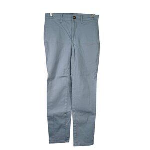 Loft Light Blue Womens Skinny Pants 2P Cotton Blend